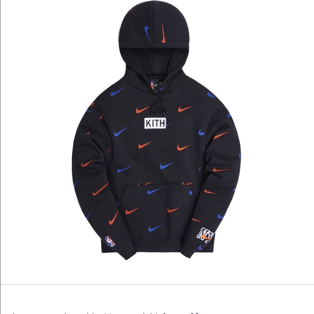 Kith & Nike for New York Knicks Aop Hoodie size LX